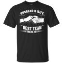 husband and wife best team there is t-shirts for valentine CustomCat