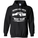 husband and wife best team there is t-shirts for valentine CustomCat
