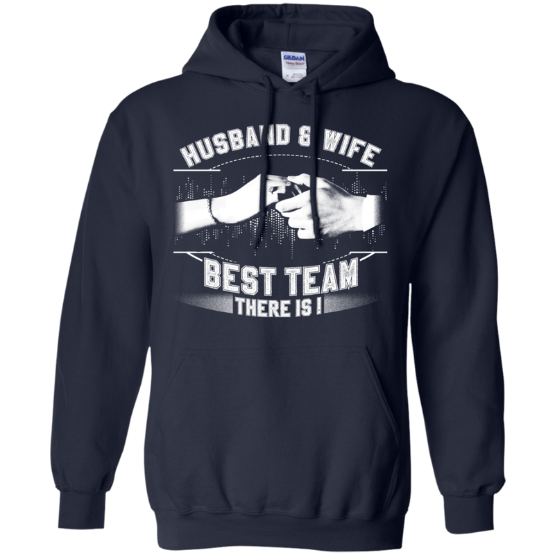 husband and wife best team there is t-shirts for valentine CustomCat