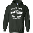 husband and wife best team there is t-shirts for valentine CustomCat