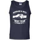 husband and wife best team there is t-shirts for valentine CustomCat