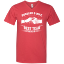 husband and wife best team there is t-shirts for valentine CustomCat