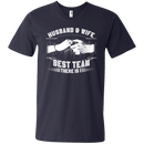 husband and wife best team there is t-shirts for valentine CustomCat