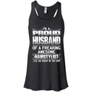 HUSBAND Of Awesom Hairstylist T-shirt & Hoodie CustomCat