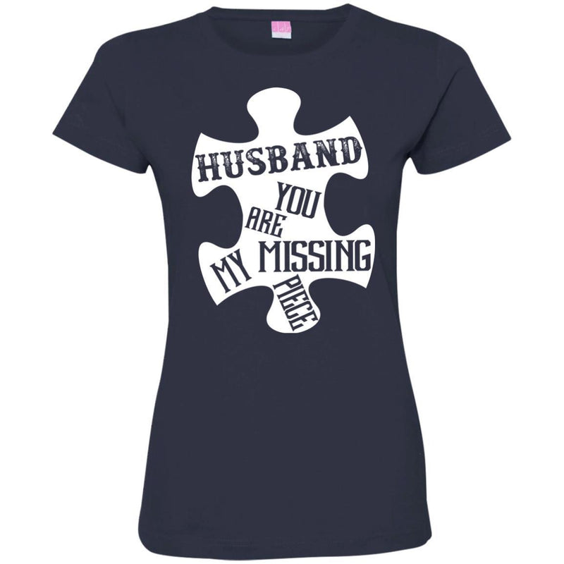 Husband You Are My Missing Piece T-shirts CustomCat