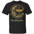 Husband Your Wings Were Ready But My Heart Was Not Guardian Angel T-shirt CustomCat