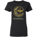 Husband Your Wings Were Ready But My Heart Was Not Guardian Angel T-shirt CustomCat