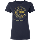 Husband Your Wings Were Ready But My Heart Was Not Guardian Angel T-shirt CustomCat
