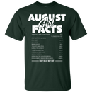 I am a august girl facts T-shirts CustomCat