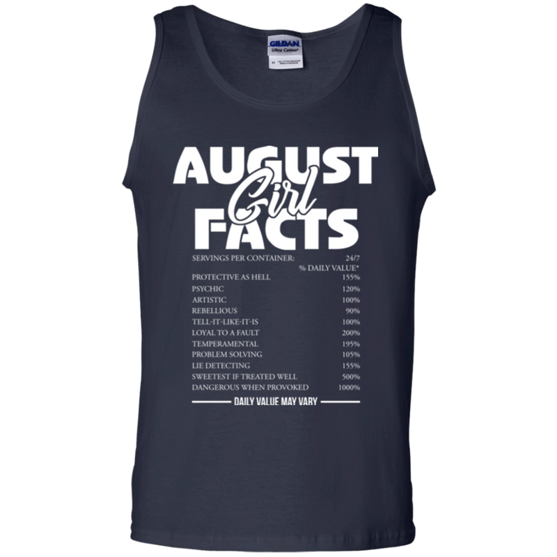 I am a august girl facts T-shirts CustomCat