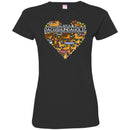 I Am A Dachshundaholic Heart Funny Gift Lover Dog Tee Shirt CustomCat