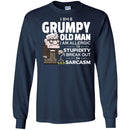 I Am A Grumpy Old Man I Am Allergic To Stupidity I Break Out In Sarcasm Funny Grandparent T Shirts CustomCat
