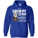 I Am A Grumpy Old Man I Am Allergic To Stupidity I Break Out In Sarcasm Funny Grandparent T Shirts CustomCat