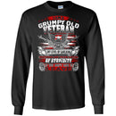 I AM A GRUMPY OLD VETERAN MY LEVEL OF SARCASM DEPENDS ON YOUR LEVEL OF STUPIDITY ARMY T SHIRT CustomCat