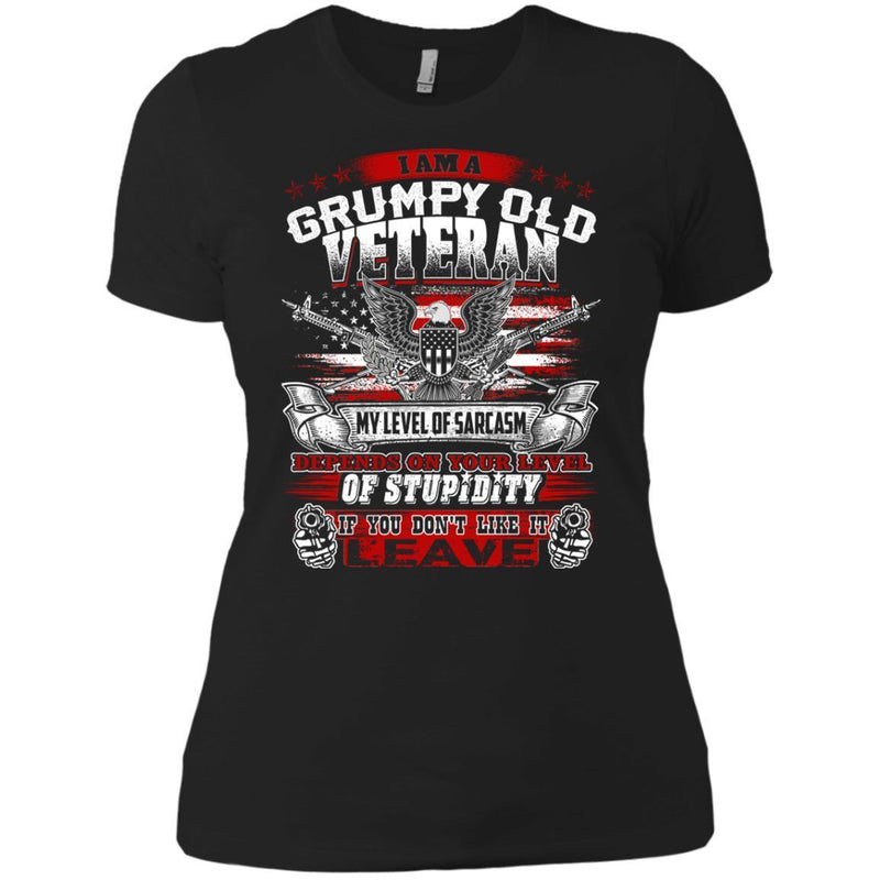 I am a Grumpy Old Veteran T-shirts & Hoodie for Veteran's Day CustomCat