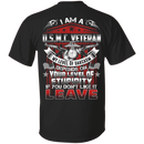 I Am A Usmc Veteran My Level Of Sarcasm Depends On Your Level Of Stupidity CustomCat