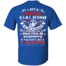 I Am A Usmc Veteran My Level Of Sarcasm Depends On Your Level Of Stupidity CustomCat