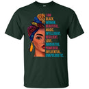 I Am Black Woman Beautiful Magic Intelligent Resilent Love T-shirts CustomCat