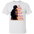 I Am Black Woman T-shirt CustomCat