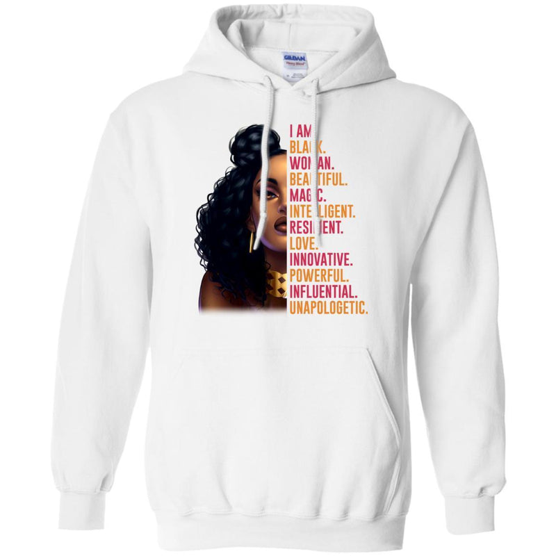 I Am Black Woman T-shirt CustomCat