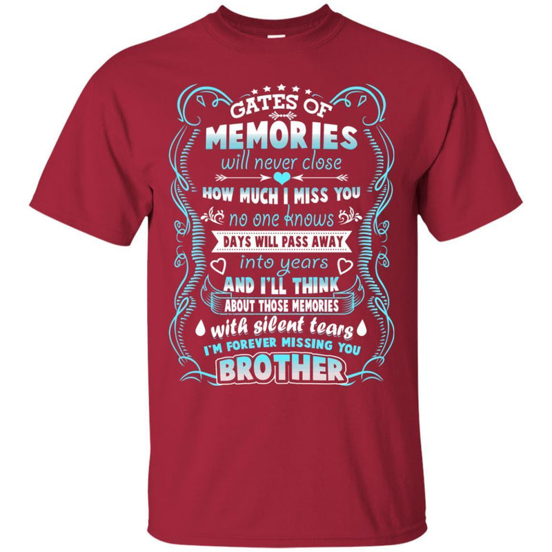 I Am Forever Missing You Brother T-shirts CustomCat