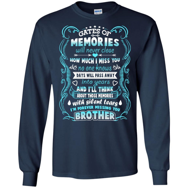 I Am Forever Missing You Brother T-shirts CustomCat