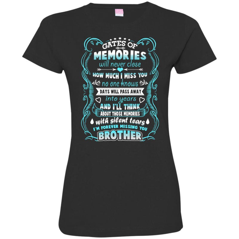 I Am Forever Missing You Brother T-shirts CustomCat