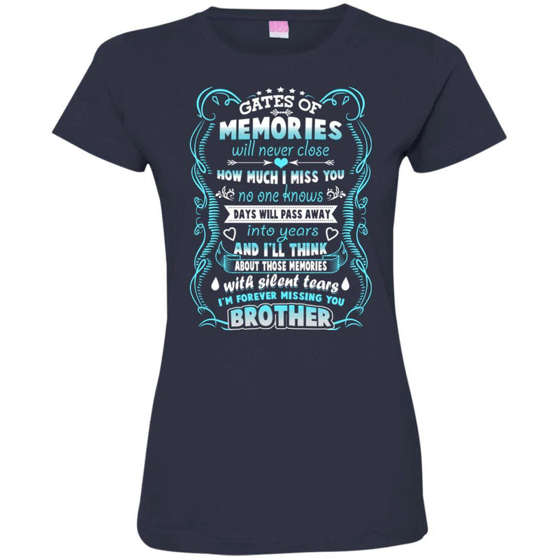 I Am Forever Missing You Brother T-shirts CustomCat