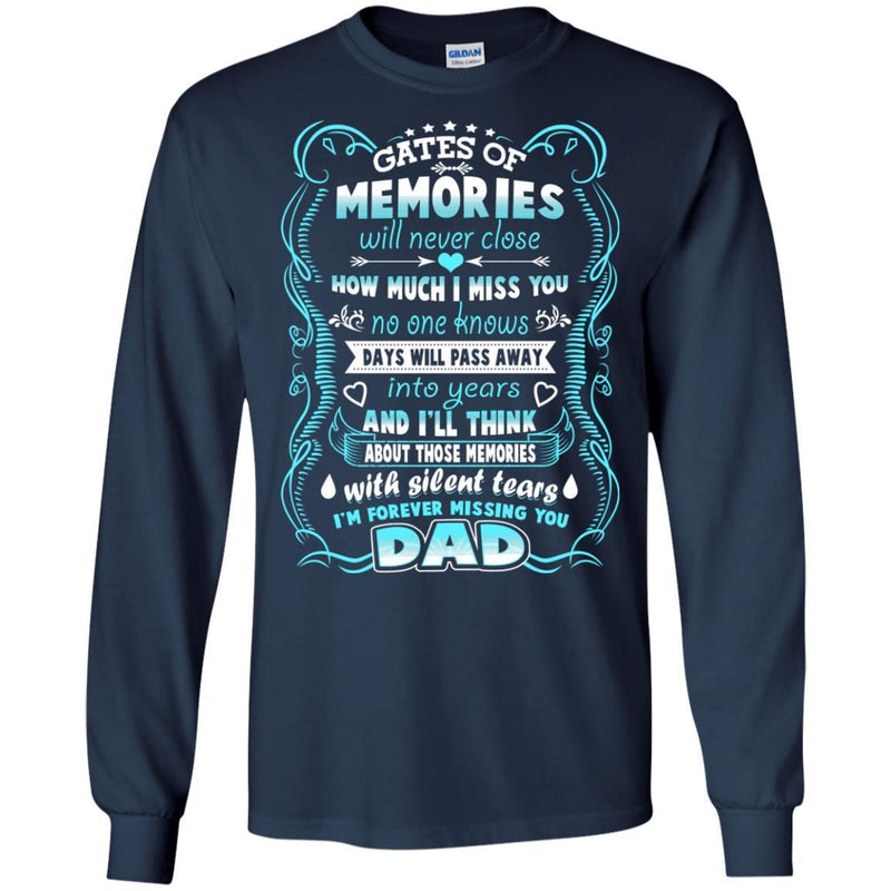 I Am Forever Missing You Dad T-shirts CustomCat