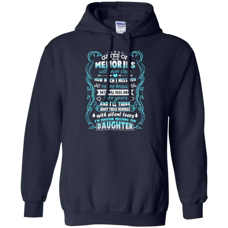 I Am Forever Missing You Daughter T-shirts CustomCat