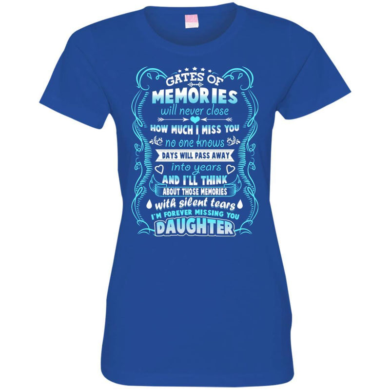 I Am Forever Missing You Daughter T-shirts CustomCat