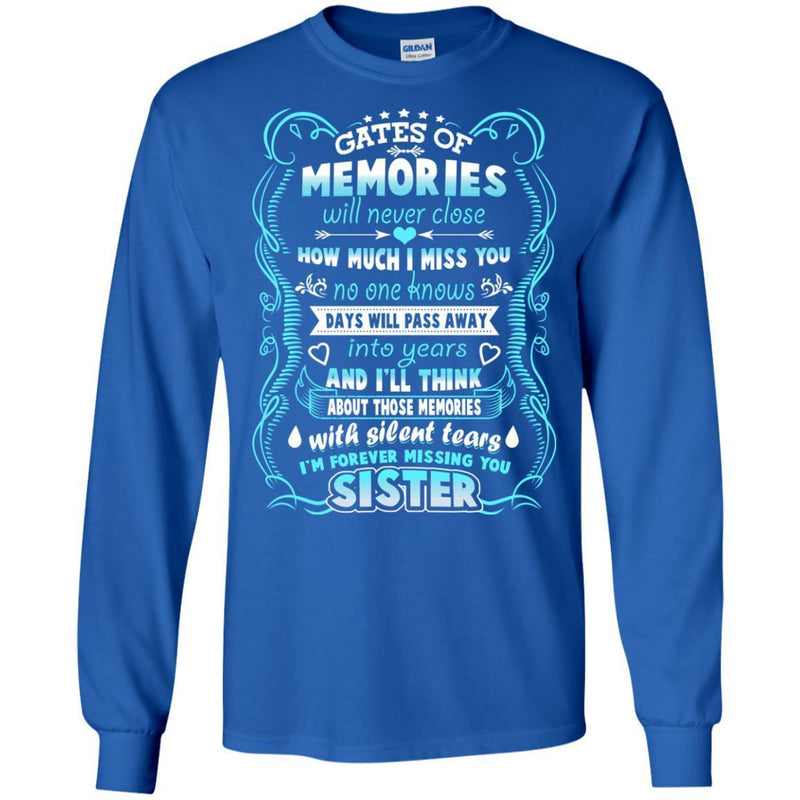 I Am Forever Missing You Sister T-shirts CustomCat