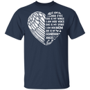 I Am Her Eyes She is My Wings My Spirit I Am Her Mom Guardian Angel T-shirt CustomCat