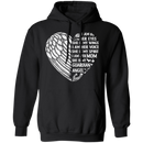 I Am Her Eyes She is My Wings My Spirit I Am Her Mom Guardian Angel T-shirt CustomCat