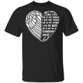 I Am His Eyes He is My Wings My Spirit I Am His Wife Guardian Angel T-shirt CustomCat