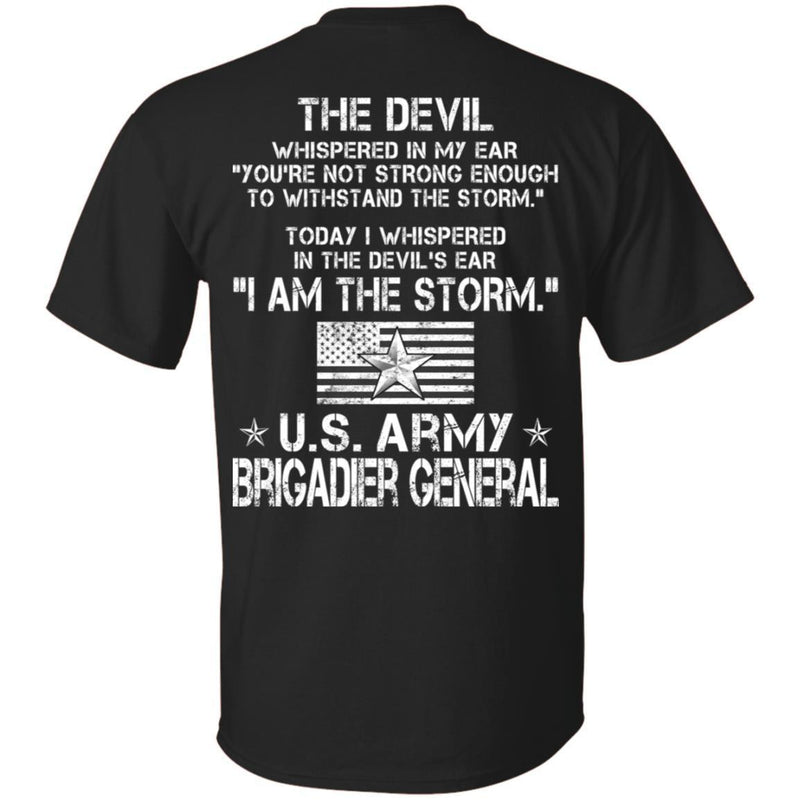 I Am The Storm - Army Brigadier General CustomCat