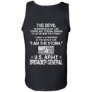 I Am The Storm - Army Brigadier General CustomCat