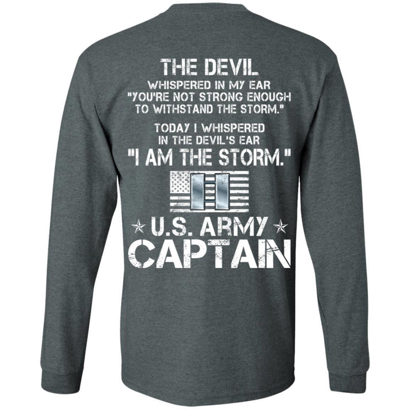 I Am The Storm - Army Captain CustomCat