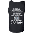 I Am The Storm - Army Captain CustomCat