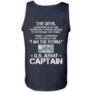 I Am The Storm - Army Captain CustomCat