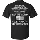 I Am The Storm - Army Chief Warrant Officer CustomCat