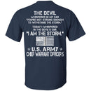 I Am The Storm - Army Chief Warrant Officer CustomCat