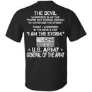 I Am The Storm - Army General of the Army CustomCat