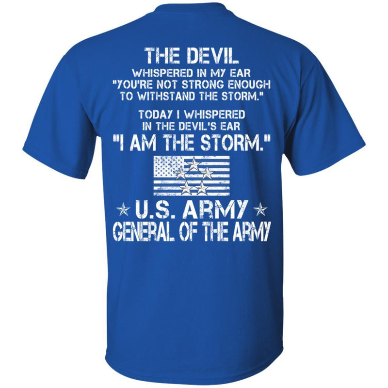 I Am The Storm - Army General of the Army CustomCat