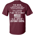 I Am The Storm - Army Lieutenant General CustomCat