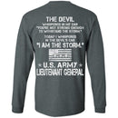 I Am The Storm - Army Lieutenant General CustomCat