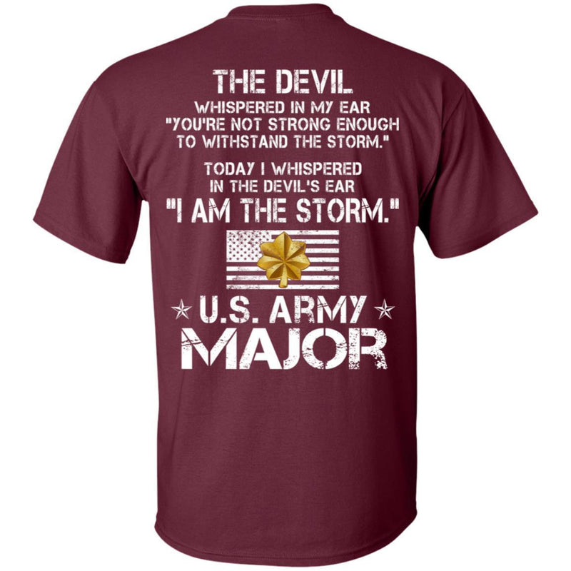 I Am The Storm - Army Major CustomCat