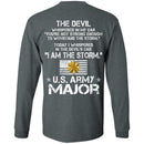 I Am The Storm - Army Major CustomCat