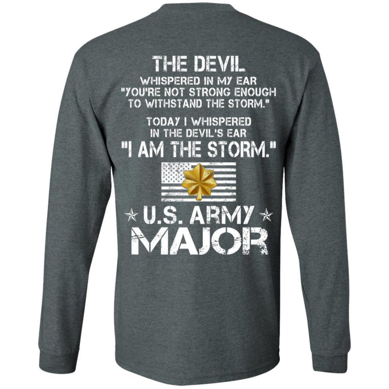 I Am The Storm - Army Major CustomCat