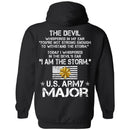 I Am The Storm - Army Major CustomCat
